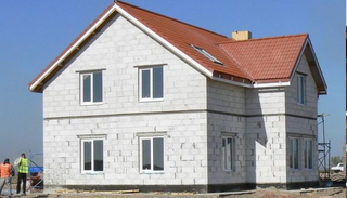 Построить двухэтажный дом из газобетона в Аксае - Строй-Акс от 135317 рублей