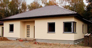 Одноэтажный дом из газобетона под ключ: стоимость от 135317 рублей в Аксае