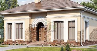 Одноэтажный дом из кирпича под ключ в Аксае - Строй-Акс, цены от 135317 руб.